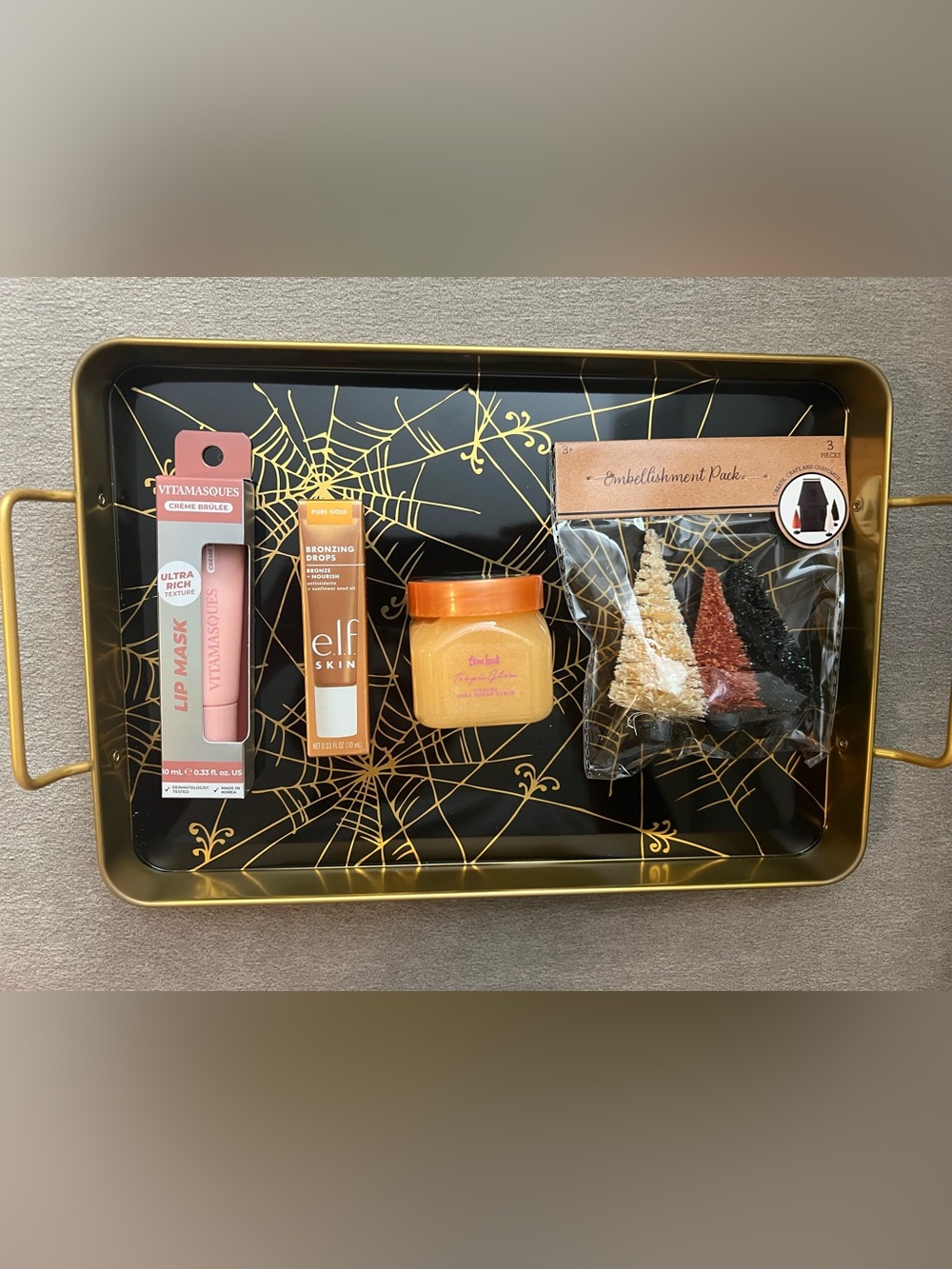 BOO BASKET TRAY